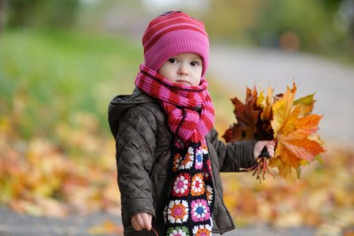 Ropa para niños en invierno