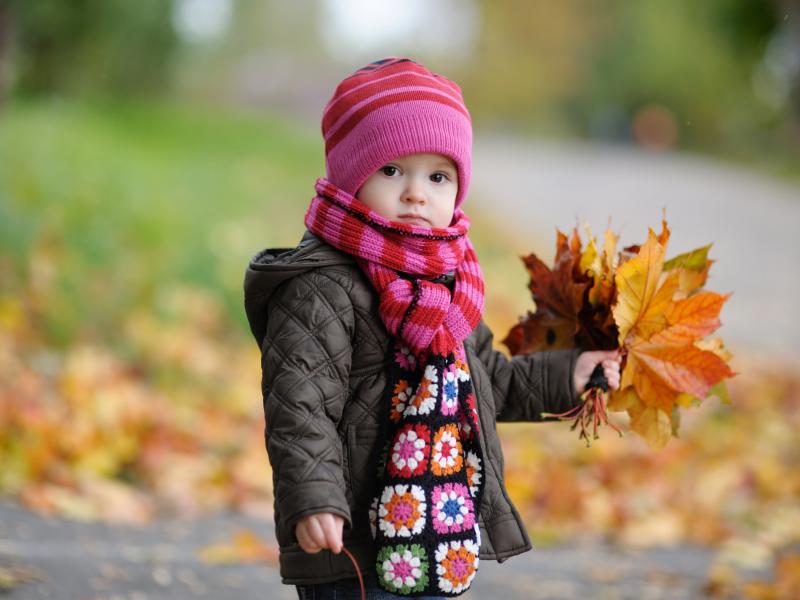 Ropa para niños en invierno