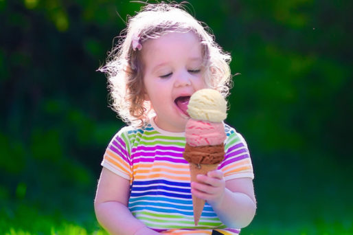 A partir de qué edad puede tomar helados un bebé